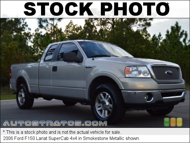 Stock photo for this 2006 Ford F150 SuperCab 4x4 5.4 Liter SOHC 24-Valve Triton V8 4 Speed Automatic