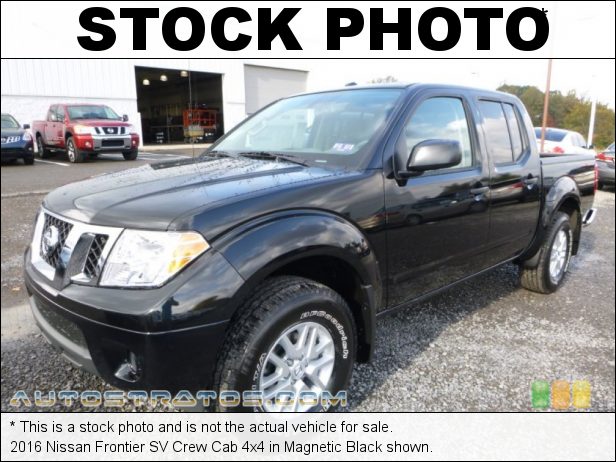Stock photo for this 2016 Nissan Frontier Crew Cab 4x4 4.0 Liter DOHC 24-Valve CVTCS V6 6 Speed Manual