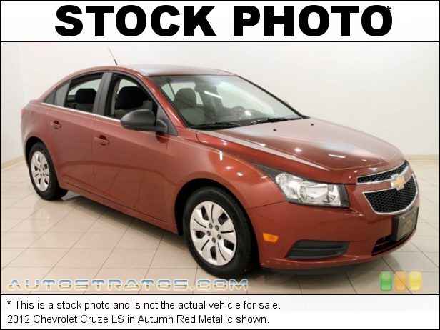 Stock photo for this 2012 Chevrolet Cruze LS 1.8 Liter DOHC 16-Valve VVT 4 Cylinder 6 Speed Manual