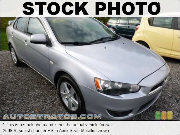 Stock photo for this 2008 Mitsubishi Lancer ES 2.0L DOHC 16V MIVEC Inline 4 Cylinder 5 Speed Manual