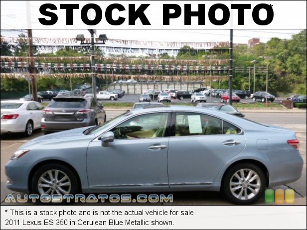 Stock photo for this 2011 Lexus ES 350 3.5 Liter DOHC 24-Valve Dual VVT-i V6 6 Speed ECT-i Automatic