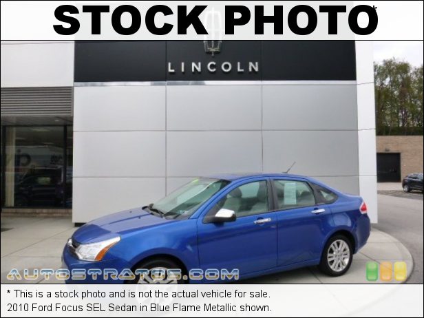 Stock photo for this 2010 Ford Focus SEL Sedan 2.0 Liter DOHC 16-Valve VVT Duratec 4 Cylinder 4 Speed Automatic