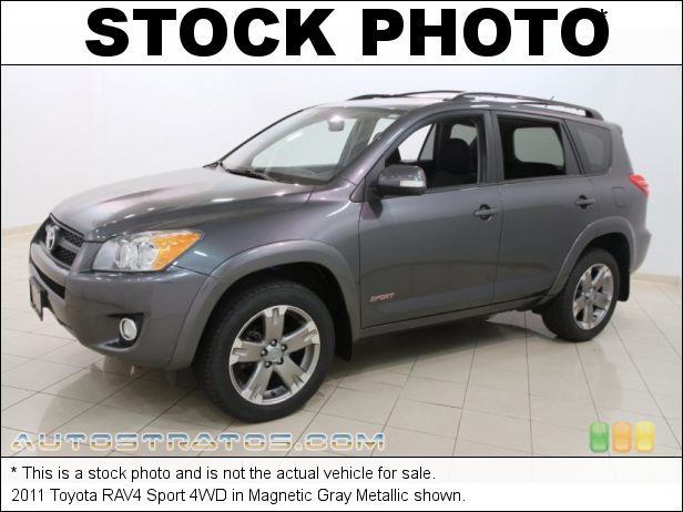 Stock photo for this 2011 Toyota RAV4 Sport 4WD 2.5 Liter DOHC 16-Valve Dual VVT-i 4 Cylinder 4 Speed ECT-i Automatic