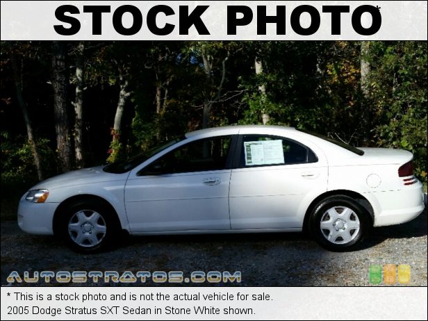 Stock photo for this 2005 Dodge Stratus SXT Sedan 2.4 Liter DOHC 16-Valve 4 Cylinder 4 Speed Automatic