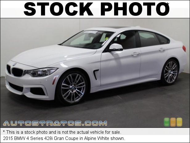Stock photo for this 2015 BMW 4 Series 428i Gran Coupe 2.0 Liter DI TwinPower Turbocharged DOHC 16-Valve VVT 4 Cylinder 8 Speed Sport Automatic