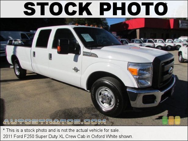 Stock photo for this 2011 Ford F250 Super Duty Crew Cab 6.7 Liter OHV 32-Valve B20 Power Stroke Turbo-Diesel V8 6 Speed TorqShift Automatic