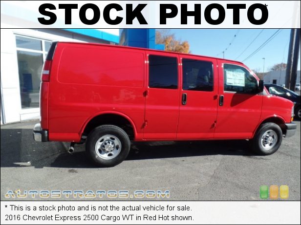 Stock photo for this 2010 Chevrolet Express 2500 Van 4.8 Liter Flex-Fuel OHV 16-Valve V8 6 Speed Automatic