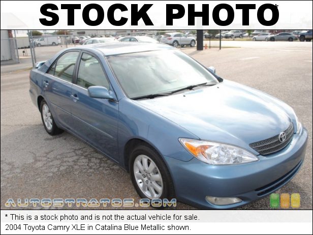 Stock photo for this 2004 Toyota Camry  2.4 Liter DOHC 16-Valve VVT-i 4 Cylinder 4 Speed Automatic