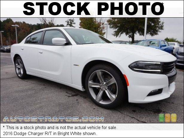 Stock photo for this 2016 Dodge Charger R/T 5.7 Liter HEMI MDS OHV 16-Valve VVT V8 8 Speed Automatic