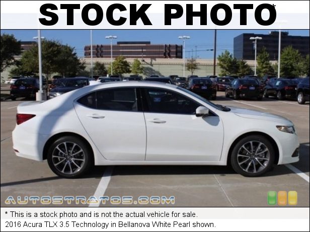 Stock photo for this 2016 Acura TLX 3.5 3.5 Liter DI SOHC 24-Valve i-VTEC V6 9 Speed Automatic