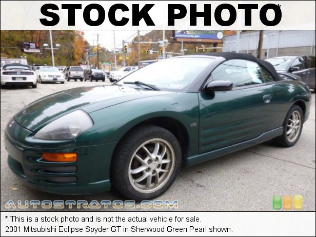 Stock photo for this 2002 Mitsubishi Eclipse Spyder GT 3.0 Liter SOHC 24-Valve V6 4 Speed Automatic