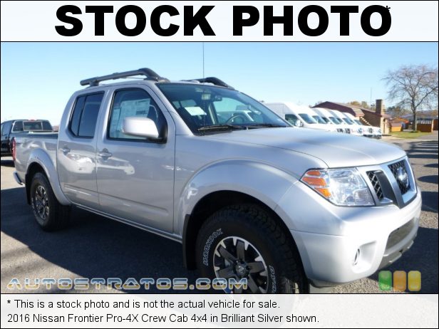 Stock photo for this 2016 Nissan Frontier Crew Cab 4x4 4.0 Liter DOHC 24-Valve CVTCS V6 5 Speed Automatic