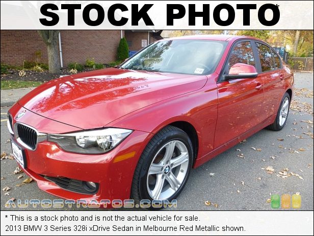 Stock photo for this 2013 BMW 3 Series 328i xDrive Sedan 2.0 Liter DI TwinPower Turbocharged DOHC 16-Valve VVT 4 Cylinder 8 Speed Automatic