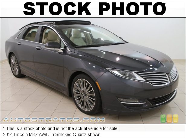 Stock photo for this 2014 Lincoln MKZ AWD 3.7 Liter DOHC 24-Valve Ti-VCT V6 6 Speed SelectShift Automatic