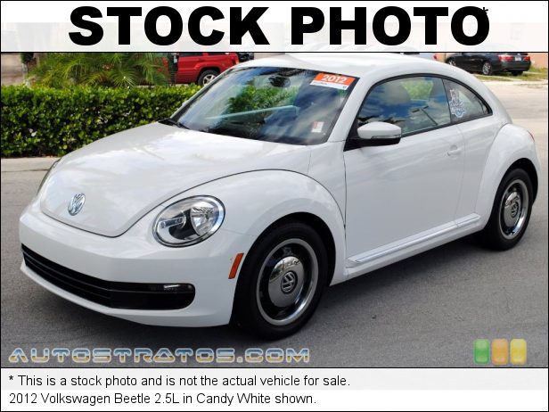 Stock photo for this 2012 Volkswagen Beetle 2.5L 2.5 Liter DOHC 20-Valve Inline 5 Cylinder 5 Speed Manual