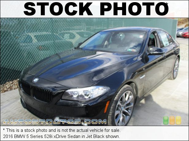 Stock photo for this 2016 BMW 5 Series 528i xDrive Sedan 2.0 Liter DI TwinPower Turbocharged DOHC 16-Valve VVT 4 Cylinder 8 Speed Automatic
