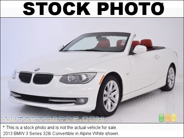 Stock photo for this 2013 BMW 3 Series 328i Convertible 3.0 Liter DOHC 24-Valve VVT Inline 6 Cylinder 6 Speed Automatic