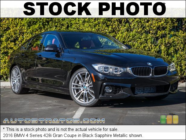 Stock photo for this 2016 BMW 4 Series 428i Gran Coupe 2.0 Liter DI TwinPower Turbocharged DOHC 16-Valve VVT 4 Cylinder 8 Speed Automatic