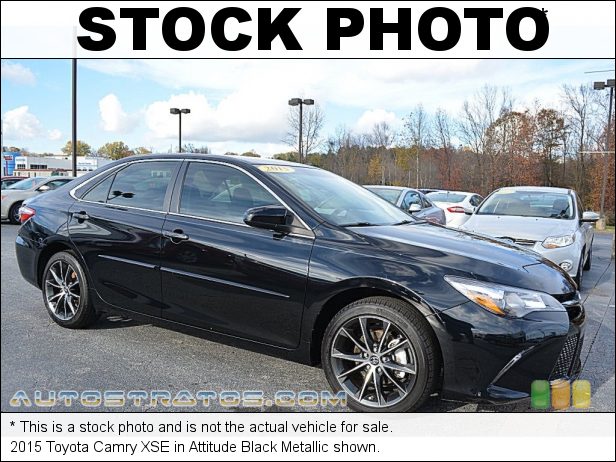 Stock photo for this 2015 Toyota Camry XSE 2.5 Liter DOHC 16-Valve Dual VVT-i 4 Cylinder 6 Speed ECT-i Automatic