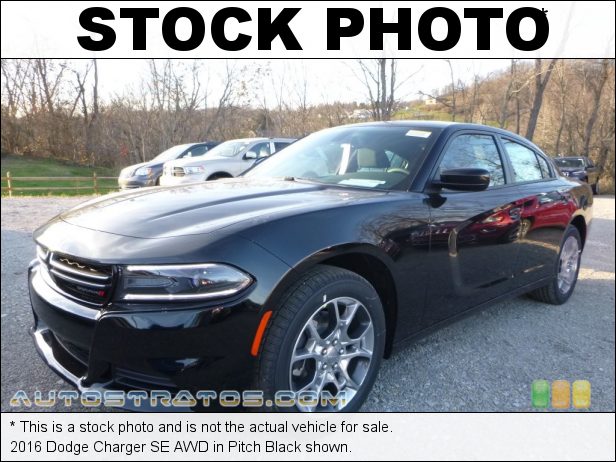 Stock photo for this 2016 Dodge Charger SE AWD 3.6 Liter DOHC 24-Valve VVT V6 8 Speed Automatic
