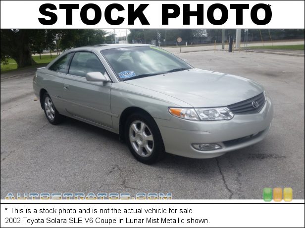 Stock photo for this 2000 Toyota Solara SE Coupe 2.2 Liter DOHC 16-Valve 4 Cylinder 4 Speed Automatic