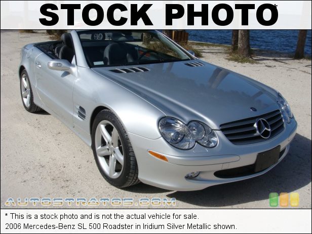 Stock photo for this 2006 Mercedes-Benz SL 500 Roadster 5.0 Liter SOHC 24-Valve V8 7 Speed Automatic Stock photo for this 2006 Mercedes-Benz SL 500 Roadster 5.0 Liter SOHC 24-Valve V8 7 Speed Automatic