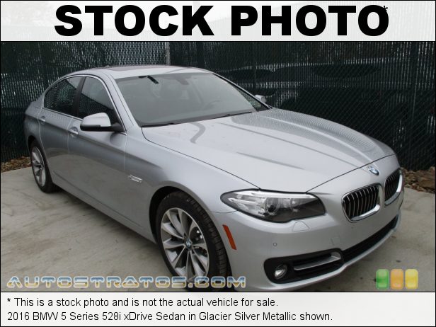 Stock photo for this 2016 BMW 5 Series 528i xDrive Sedan 2.0 Liter DI TwinPower Turbocharged DOHC 16-Valve VVT 4 Cylinder 8 Speed Automatic