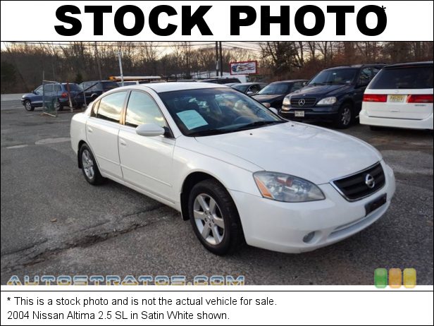 Stock photo for this 2004 Nissan Altima 2.5 SL 2.5 Liter DOHC 16V CVTC 4 Cylinder 4 Speed Automatic