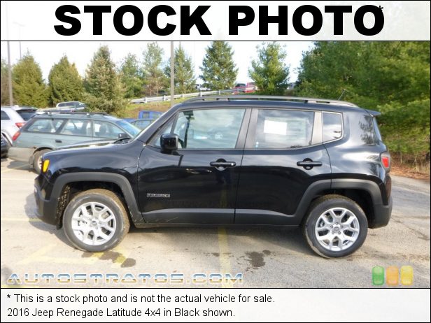 Stock photo for this 2016 Jeep Renegade 4x4 2.4 Liter SOHC 16-Valve MultiAir 4 Cylinder 9 Speed Automatic