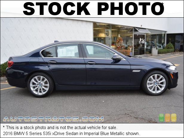 Stock photo for this 2016 BMW 5 Series 535i xDrive Sedan 3.0 Liter Turbo-Diesel DOHC 24-Valve Inline 6 Cylinder 8 Speed Automatic