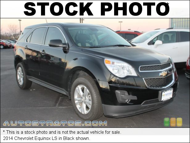 Stock photo for this 2014 Chevrolet Equinox LS 2.4 Liter SIDI DOHC 16-Valve VVT 4 Cylinder 6 Speed Automatic