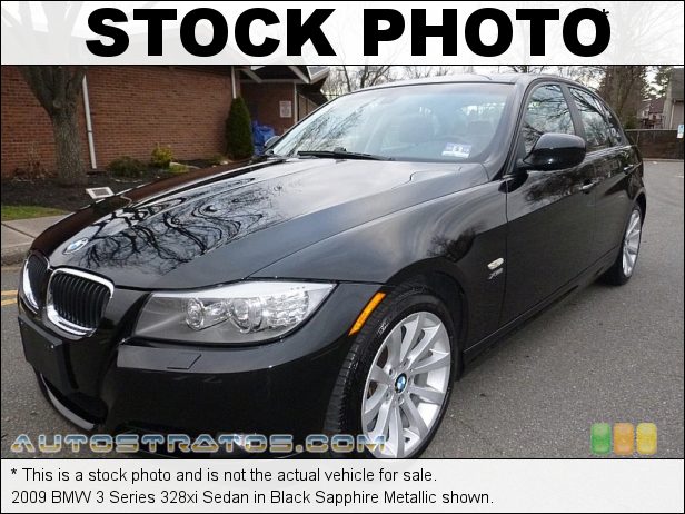 Stock photo for this 2009 BMW 3 Series 328xi Sedan 3.0 Liter DOHC 24-Valve VVT Inline 6 Cylinder 6 Speed Steptronic Automatic