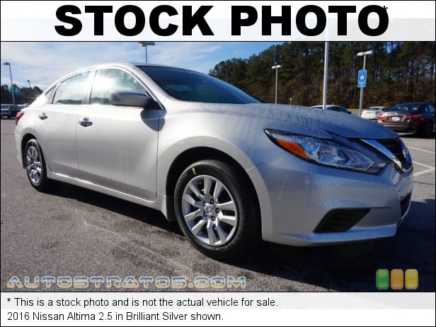 Stock photo for this 2017 Nissan Altima 2.5 2.5 Liter DOHC 16-Valve CVTCS 4 Cylinder Xtronic CVT Automatic