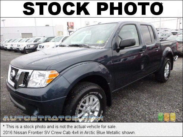 Stock photo for this 2016 Nissan Frontier SV Crew Cab 4x4 4.0 Liter DOHC 24-Valve CVTCS V6 5 Speed Automatic