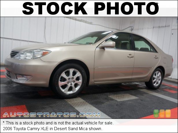 Stock photo for this 2006 Toyota Camry SE 2.4L DOHC 16V VVT-i 4 Cylinder 5 Speed Automatic