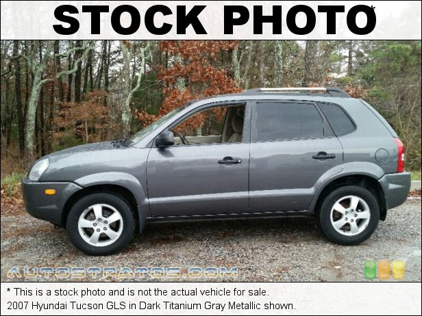 Stock photo for this 2007 Hyundai Tucson GLS 2.0 Liter DOHC 16V VVT 4 Cylinder 4 Speed Automatic