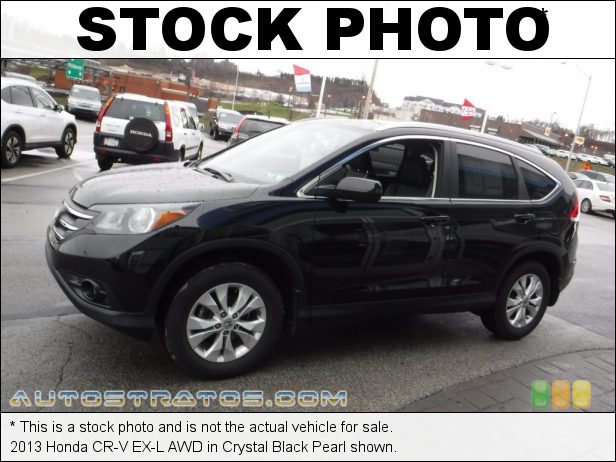 Stock photo for this 2013 Honda CR-V EX-L AWD 2.4 Liter DOHC 16-Valve i-VTEC 4 Cylinder 5 Speed Automatic