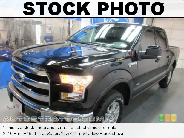 Stock photo for this 2016 Ford F150 SuperCrew 4x4 2.7 Liter DI Twin-Turbocharged DOHC 24-Valve EcoBoost V6 6 Speed Automatic