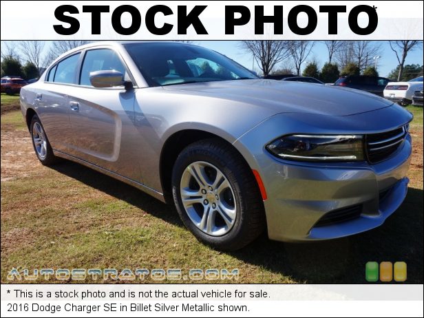 Stock photo for this 2016 Dodge Charger SE 3.6 Liter DOHC 24-Valve VVT V6 8 Speed Automatic