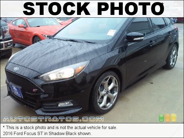 Stock photo for this 2016 Ford Focus ST 2.0 Liter DI EcoBoost Turbocharged DOHC 16-Valve Ti-VCT 4 Cylind 6 Speed Manual