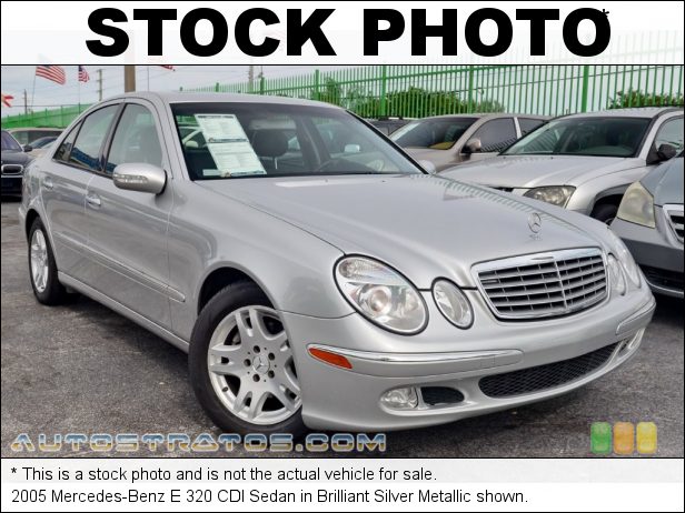 Stock photo for this 2005 Mercedes-Benz E 320 CDI Sedan 3.2 Liter DOHC 24-Valve Turbo-Diesel Inline 6 Cylinder 5 Speed Automatic