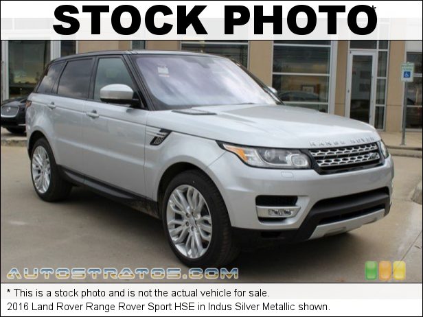 Stock photo for this 2016 Land Rover Range Rover Sport HSE 3.0 Liter Supercharged DOHC 24-Valve LR-V6 8 Speed Automatic