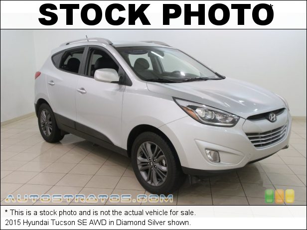 Stock photo for this 2015 Hyundai Tucson SE AWD 2.4 Liter GDI DOHC 16-Valve D-CVVT 4 Cylinder 6 Speed SHIFTRONIC Automatic