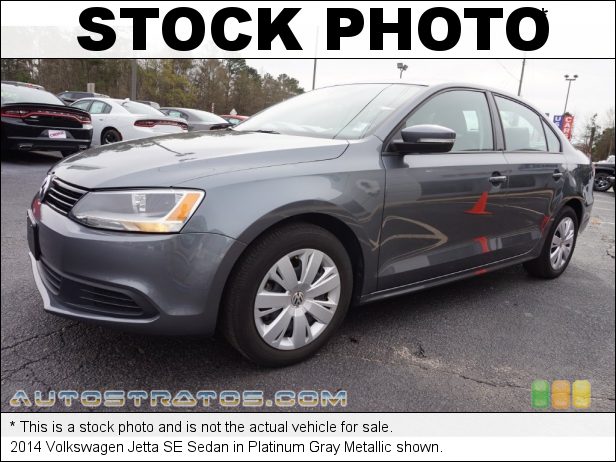 Stock photo for this 2014 Volkswagen Jetta SE Sedan 1.8 Liter FSI Turbocharged DOHC 16-Valve VVT 4 Cylinder 6 Speed Tiptronic Automatic