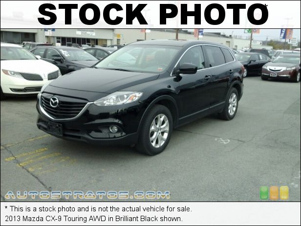 Stock photo for this 2013 Mazda CX-9 Touring AWD 3.7 Liter DOHC 24-Valve VVT V6 6 Speed Sport Automatic