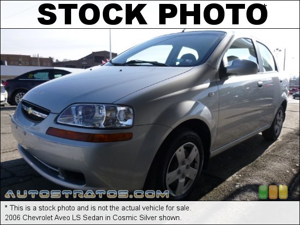 Stock photo for this 2006 Chevrolet Aveo LS Sedan 1.6 Liter DOHC 16-Valve 4 Cylinder 4 Speed Automatic