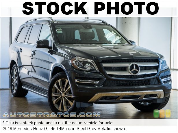 Stock photo for this 2016 Mercedes-Benz GL 450 4Matic 3.0 Liter DI biturbo DOHC 24-Valve VVT V6 7 Speed Automatic