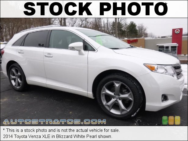 Stock photo for this 2014 Toyota Venza XLE AWD 3.5 Liter DOHC 24-Valve Dual VVT-i V6 6 Speed ECT-i Automatic