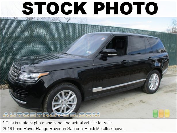 Stock photo for this 2016 Land Rover Range Rover  3.0 Liter Supercharged DOHC 24-Valve LR-V6 8 Speed Automatic