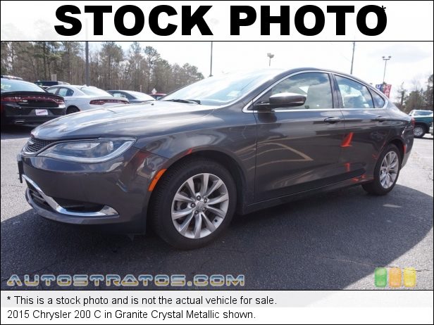 Stock photo for this 2015 Chrysler 200 C 2.4 Liter DOHC 16-Valve MultiAir 4 Cylinder 9 Speed Automatic